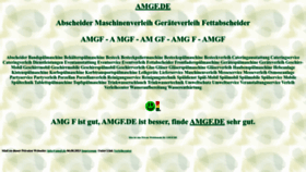 What Amgf.de website looks like in 2024 