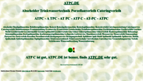 What Atpc.de website looks like in 2024 