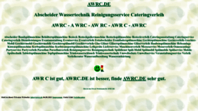 What Awrc.de website looks like in 2024 