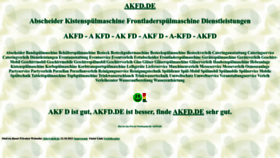 What Akfd.de website looked like in 2024 (1 year ago)