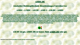 What Amdu.de website looks like in 2024 