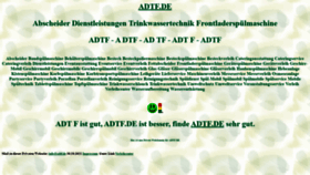 What Adtf.de website looked like in 2024 (1 year ago)