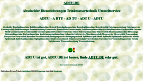 What Adtu.de website looks like in 2024 