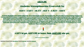 What Akey.de website looks like in 2024 
