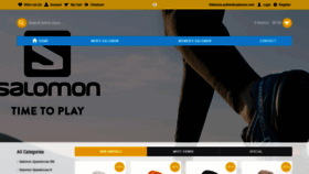 What Authenticsalomon.com website looks like in 2024 