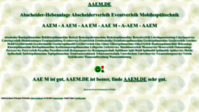 What Aaem.de website looks like in 2024 