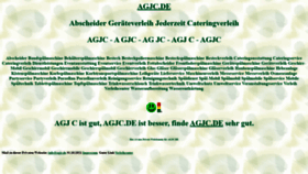 What Agjc.de website looked like in 2024 (1 year ago)