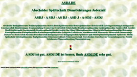 What Asdj.de website looks like in 2024 