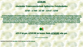 What Atsf.de website looks like in 2024 