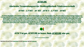 What Avmt.de website looks like in 2024 