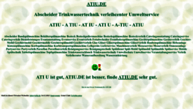 What Atiu.de website looks like in 2024 