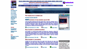 What Authorsoft.com website looks like in 2024 