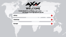 What Axn.com website looks like in 2024 
