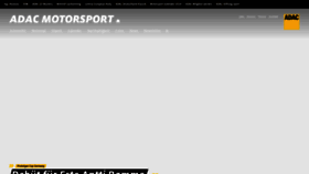 What Adac-motorsport.de website looks like in 2024 
