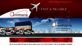 What Asianshippingthai.com website looks like in 2024 