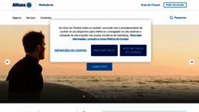 What Allianz.pt website looks like in 2024 