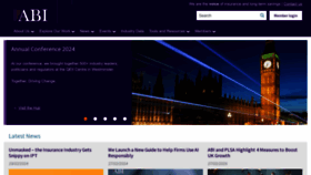What Abi.org.uk website looks like in 2024 