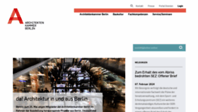 What Ak-berlin.de website looks like in 2024 