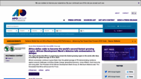 What Africa-newsroom.com website looked like in 2024 (1 year ago)