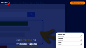 What Anuncionaweb.com.br website looks like in 2024 