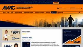 What Aimc.es website looks like in 2024 