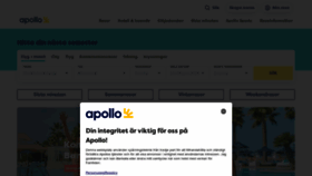 What Apollo.se website looks like in 2024 
