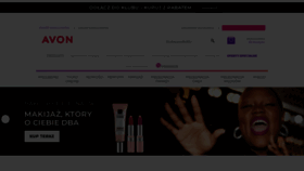 What Avon.pl website looks like in 2024 