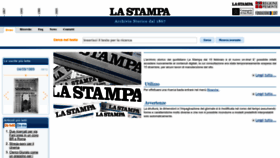 What Archiviolastampa.it website looks like in 2024 