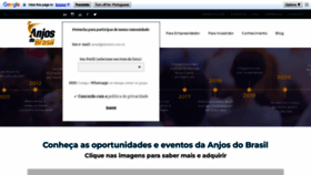 What Anjosdobrasil.net website looks like in 2024 