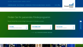 What Aufbaubank.de website looks like in 2024 