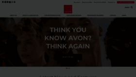 What Avoncompany.com website looks like in 2024 