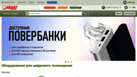 What Agsat.com.ua website looks like in 2024 