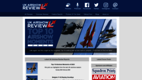 What Airshows.co.uk website looks like in 2024 