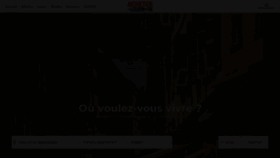 What Acheter-louer.fr website looks like in 2024 