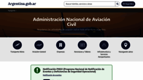 What Anac.gov.ar website looks like in 2024 