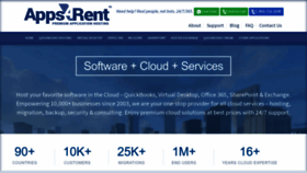 What Apps4rent.com website looks like in 2024 
