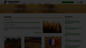 What Agricensus.com website looks like in 2024 