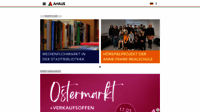 What Ahaus.de website looks like in 2024 