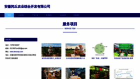 What Ahrunqiu.com website looks like in 2024 