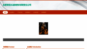 What Ahyinyun.com website looks like in 2024 