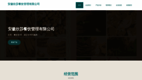 What Ahxinsha.com website looks like in 2024 