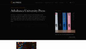 What Aupress.ca website looks like in 2024 