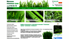 What Agbina-grass.ru website looks like in 2024 