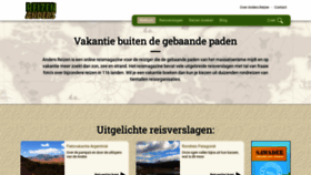 What Andersreizen.nl website looks like in 2024 