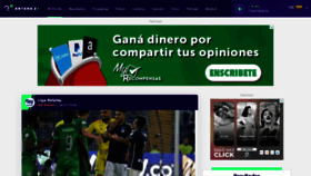 What Antena2.com website looks like in 2024 