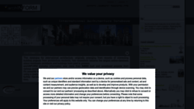 What Archinform.net website looked like in 2024 (1 year ago)