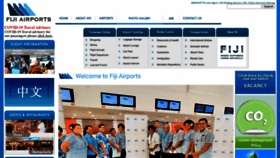 What Airportsfiji.com website looks like in 2024 
