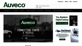What Auveco.com website looks like in 2024 
