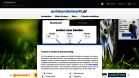 What Autobandenmarkt.nl website looks like in 2024 
