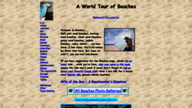 What Allbeaches.net website looks like in 2024 